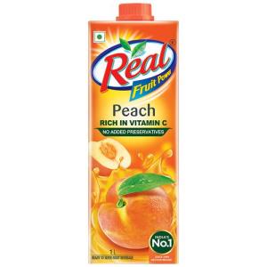 Real fruit juice peach